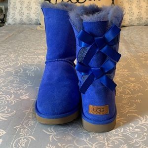 Blue Ugg Bailey Bow Boots